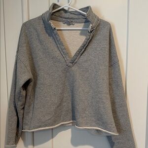 Grey & Grav Light Gray Pullover